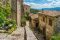 Ein altes leeres Dorf in Italien