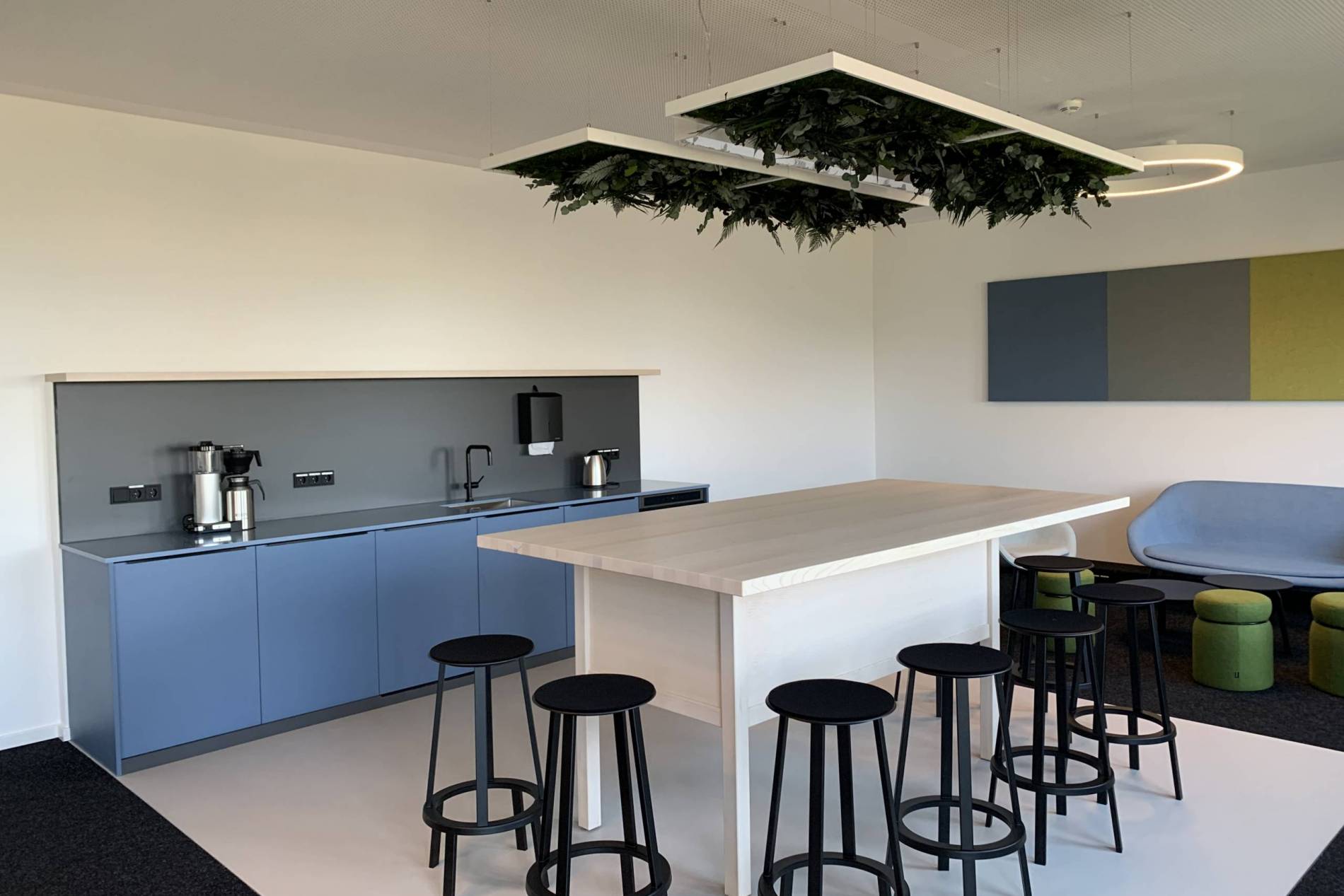 Unser Büro in Waldkirchen Die Küche im Büro der BayTM in Waldkirchen