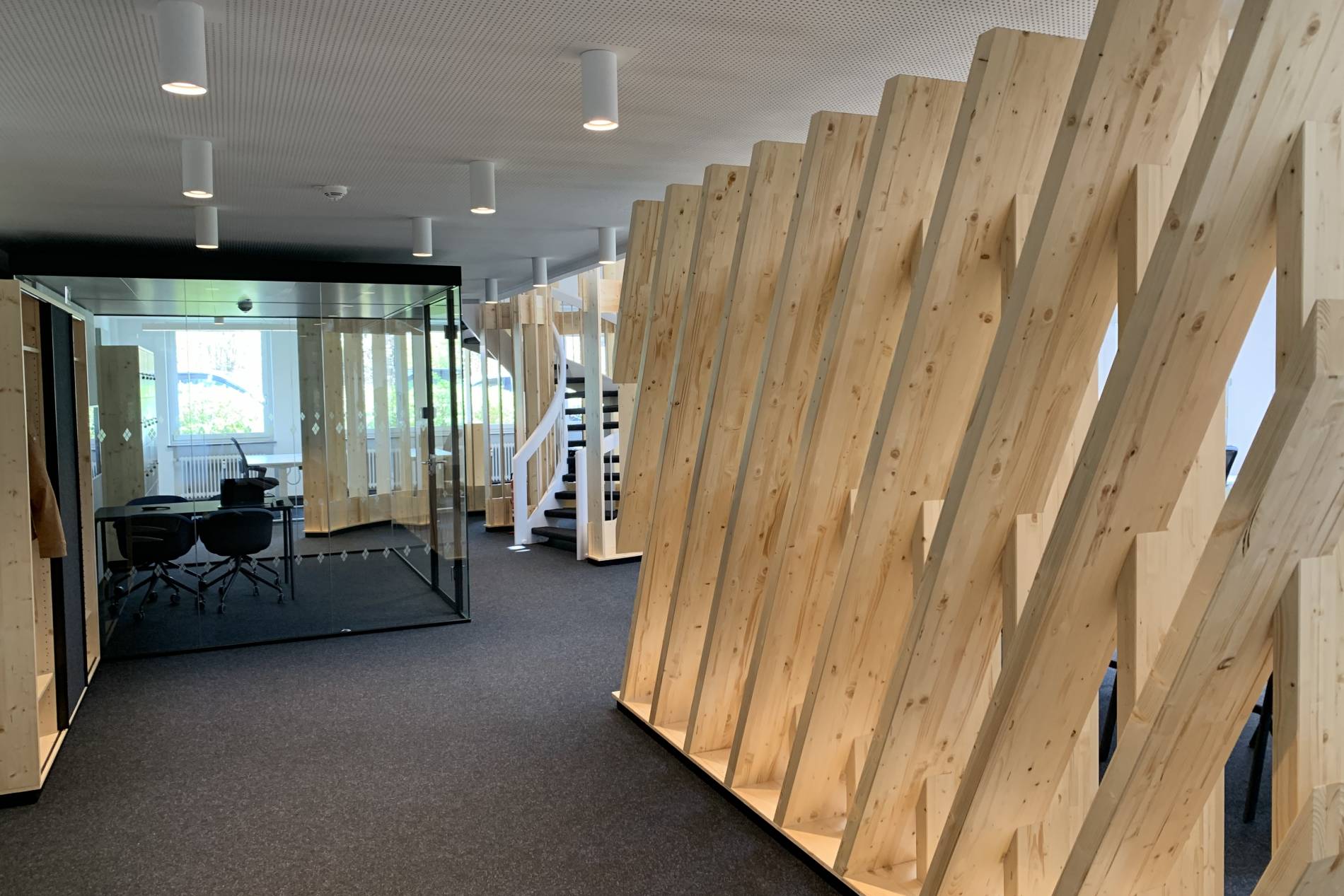 Das Büro in Waldkirchen Blick in das BayTM-Büro in Waldkirchen