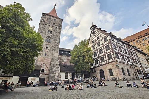 Tiergärtnertorplatz in Nürnberg 