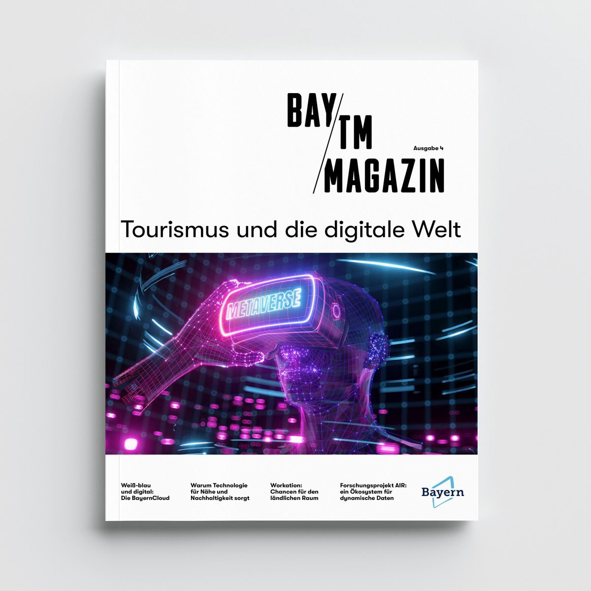BayTM Magazin Digitalisierung Cover des BayTM-Magazins zum Thema Digitalisierung