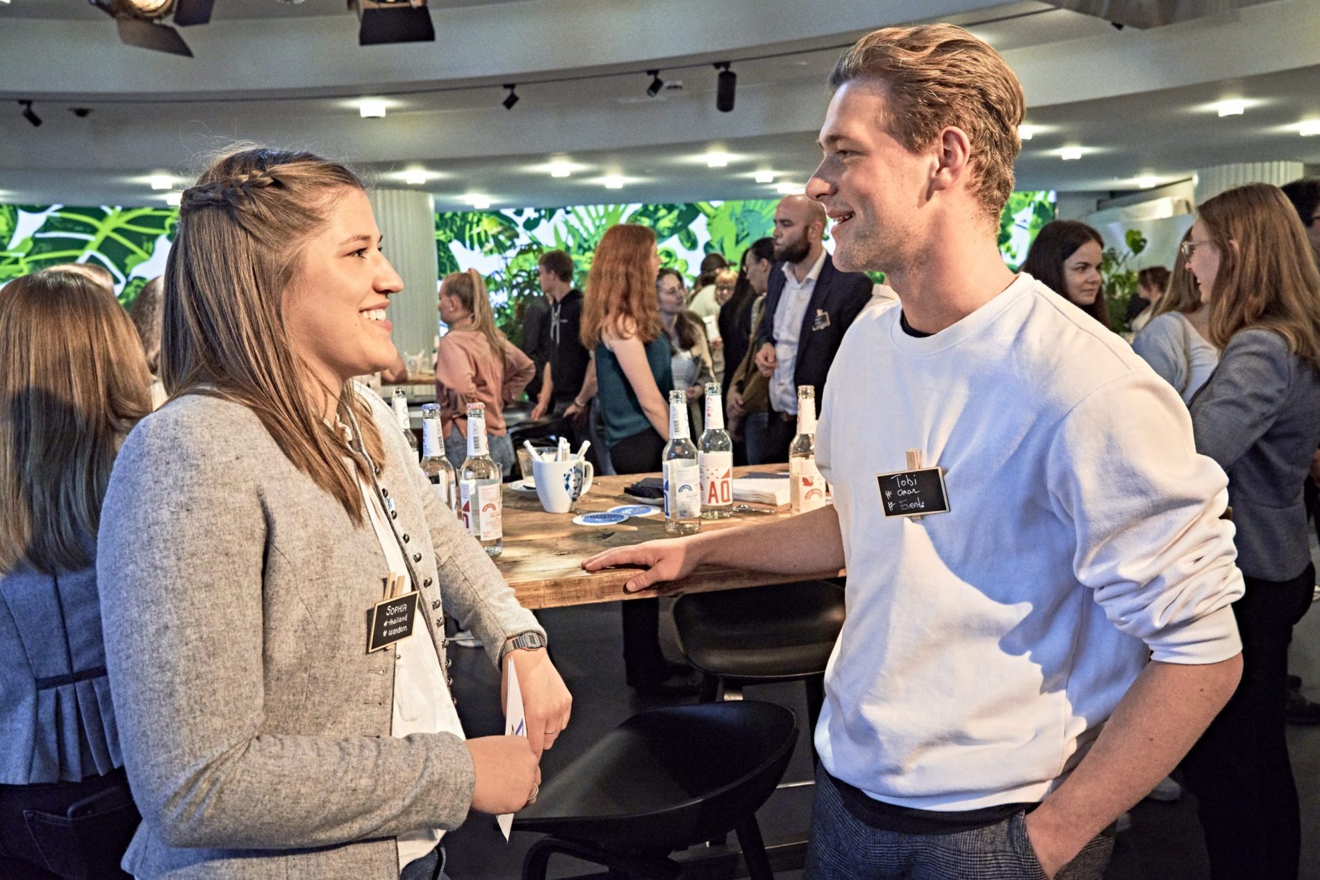 Tourism Next – Bayerns junges Netzwerk Sophia Buckl von der BayTM im Gespräch bei der Veranstaltung "Tourism Next - Bayerns junges Netzwerk"