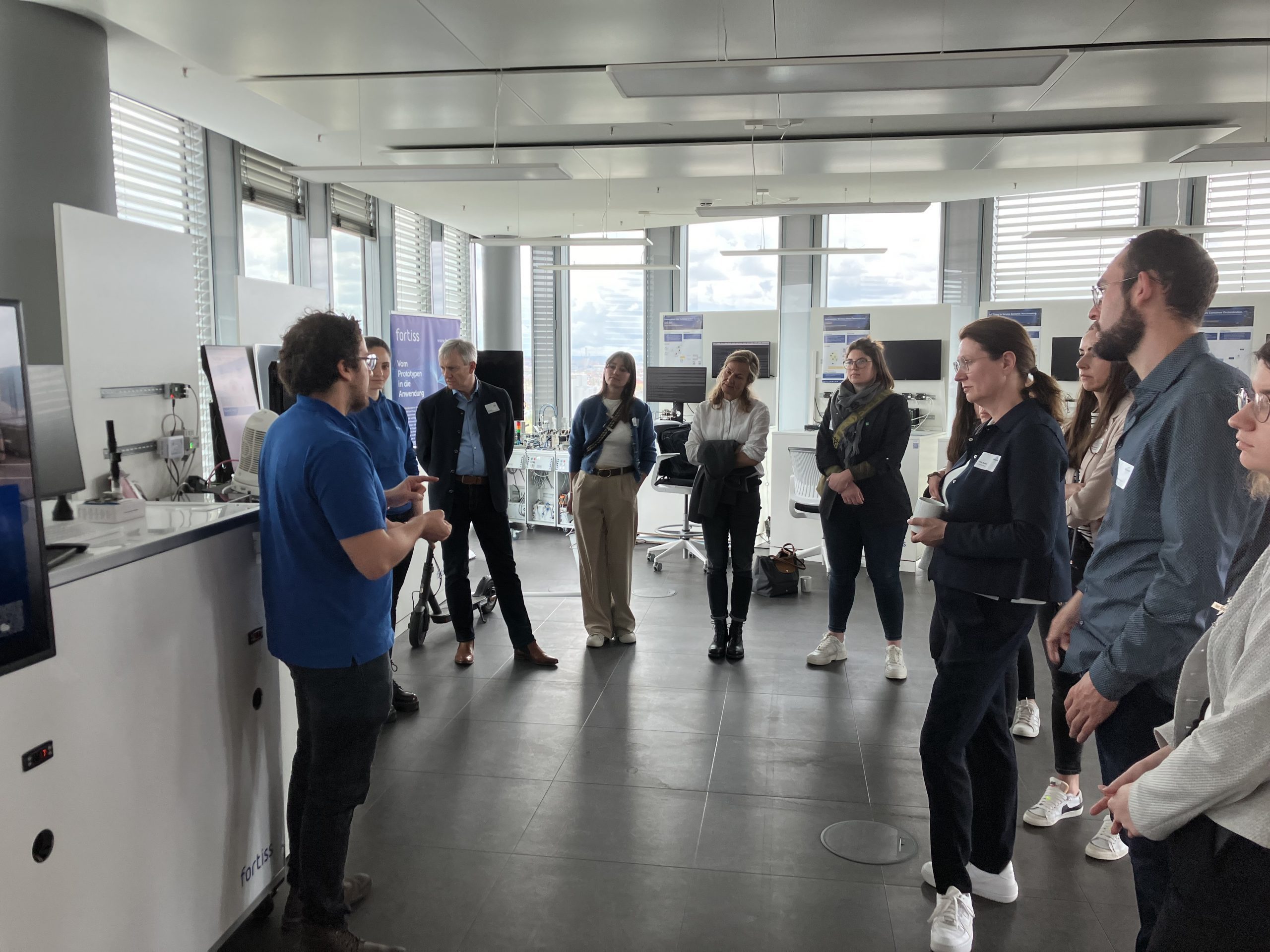 Besichtigung der fortiss labs in M&uuml;nchen