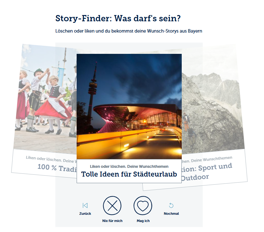 erlebe.bayern Webseite Screenshot