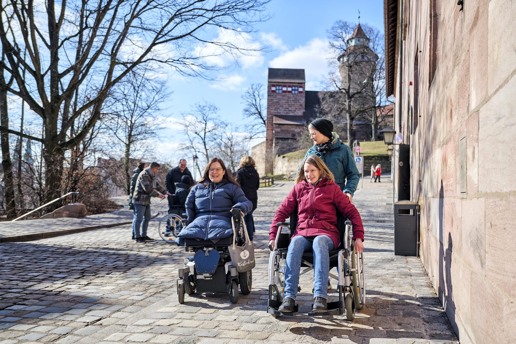 Sensibilisierungs&uuml;bung Rollstuhl