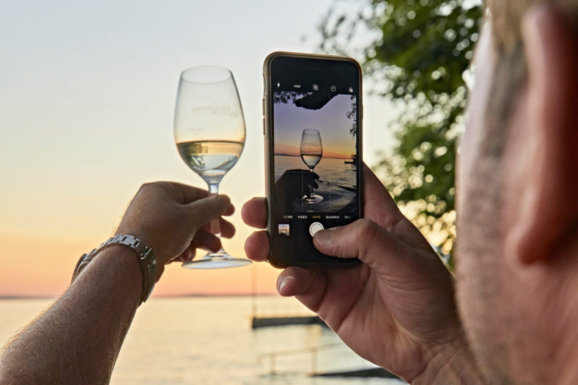 Abendstimmung am Bodensee